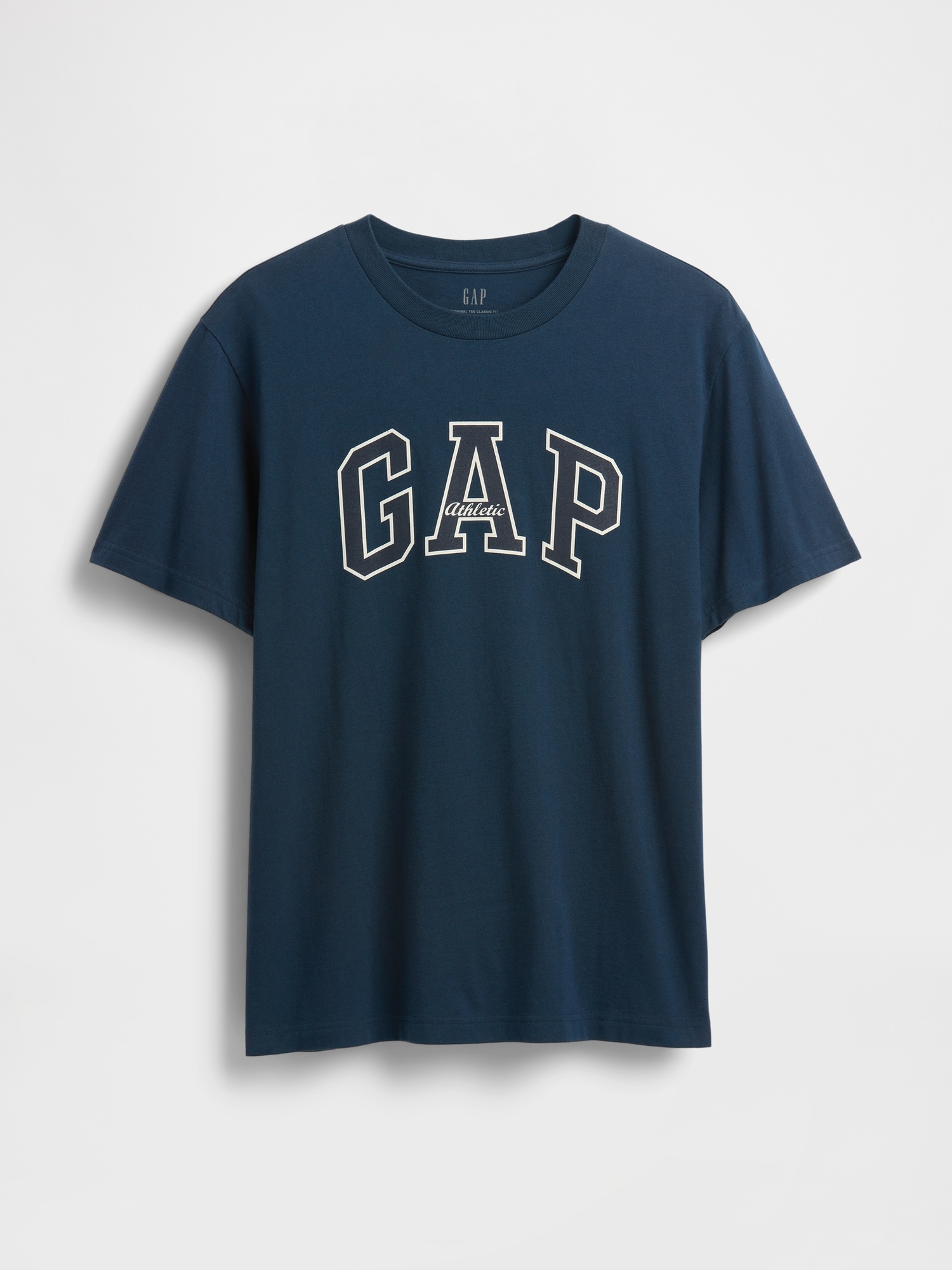 Машка Gap Athletic маица со лого – Night Shadow