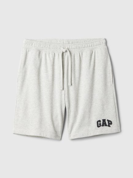 Машки кратки тренерки со лого – Light Heather Grey
