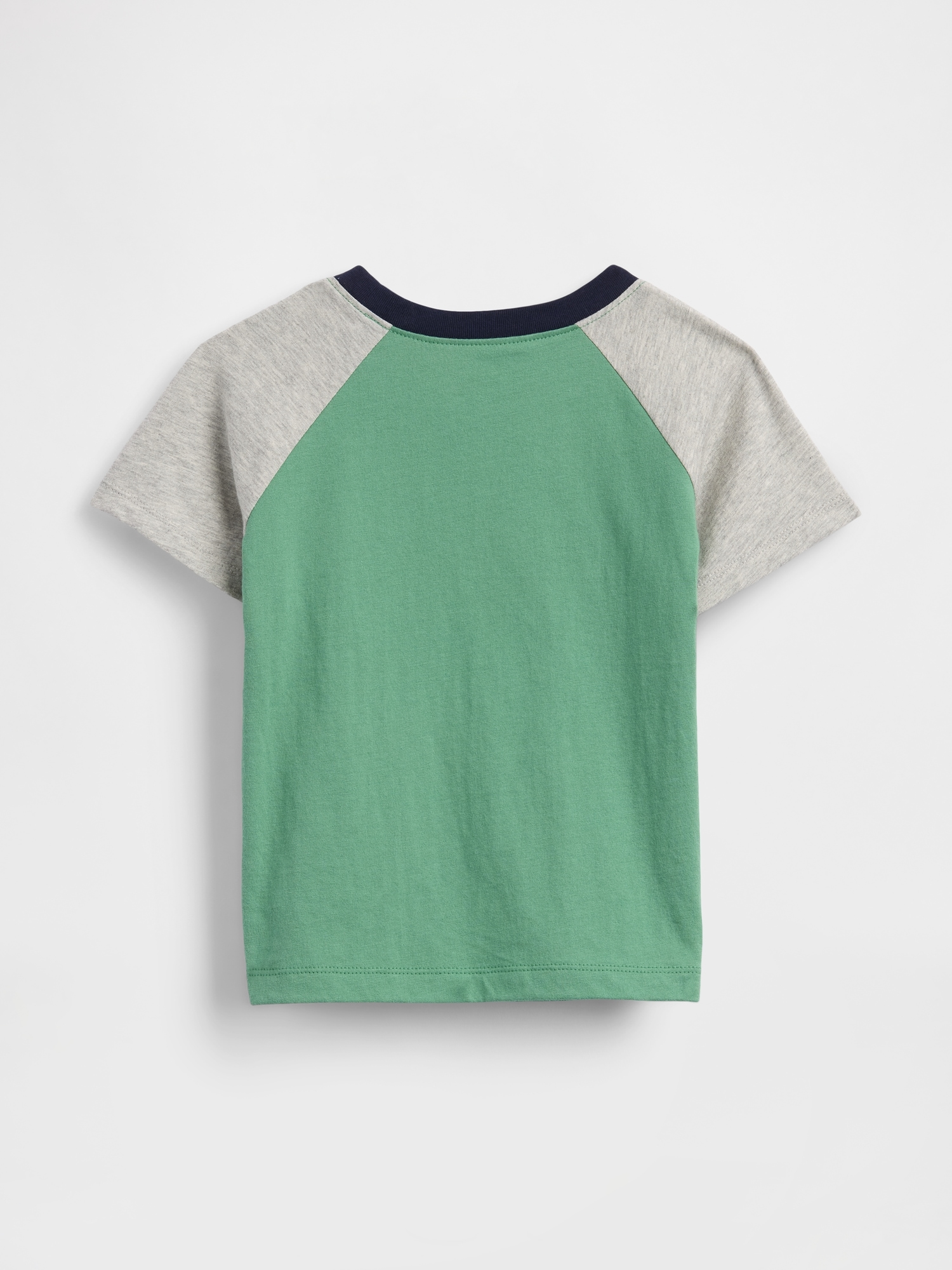 Детска раглан маичка Brannan Bear со лого – Arctic Green