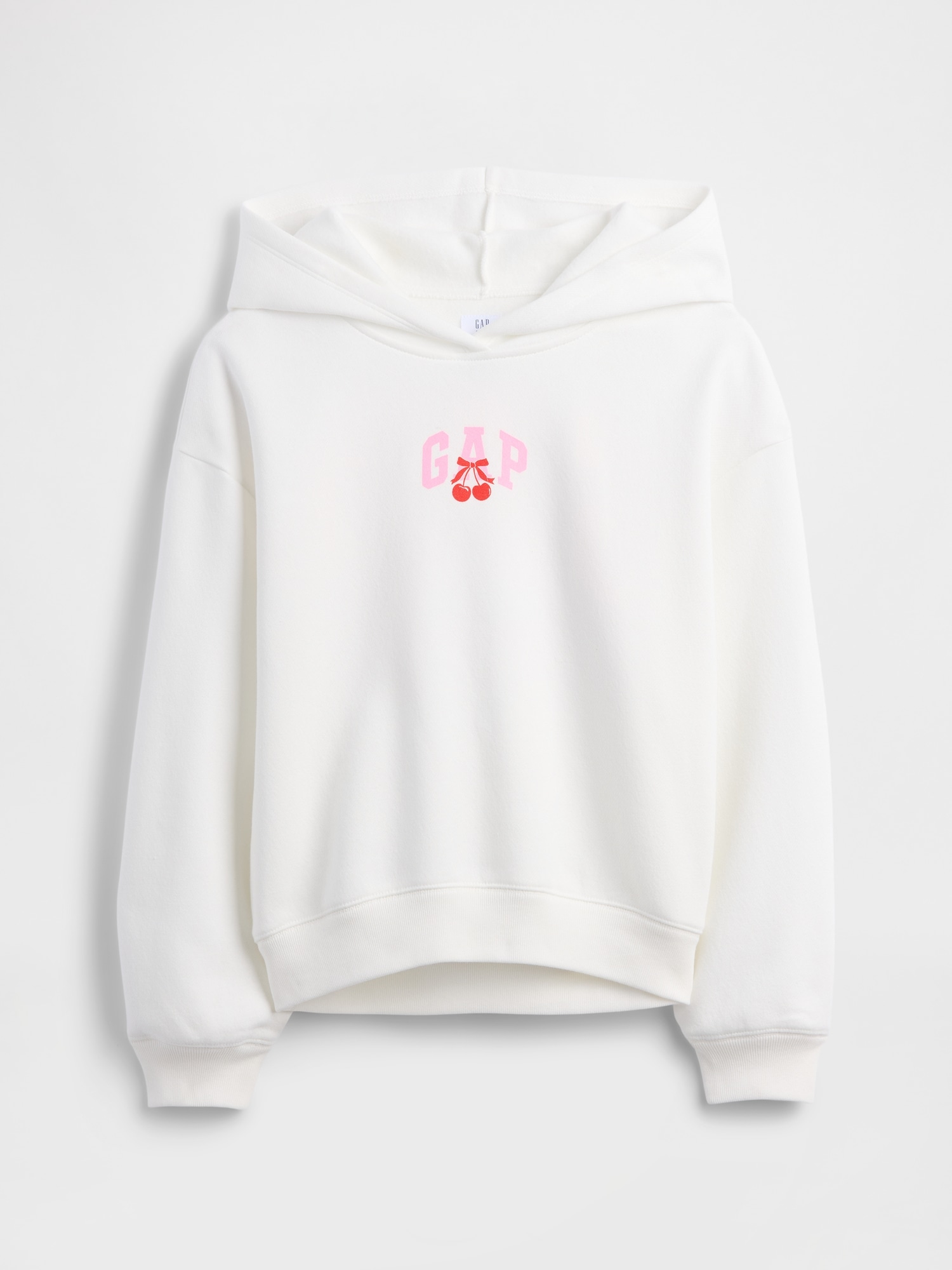 Детски дуксер со качулка и лого – Off White